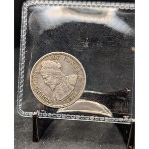1904 Panama “Dió Libertad” Silver 10 Centesimos – First‑Year Type